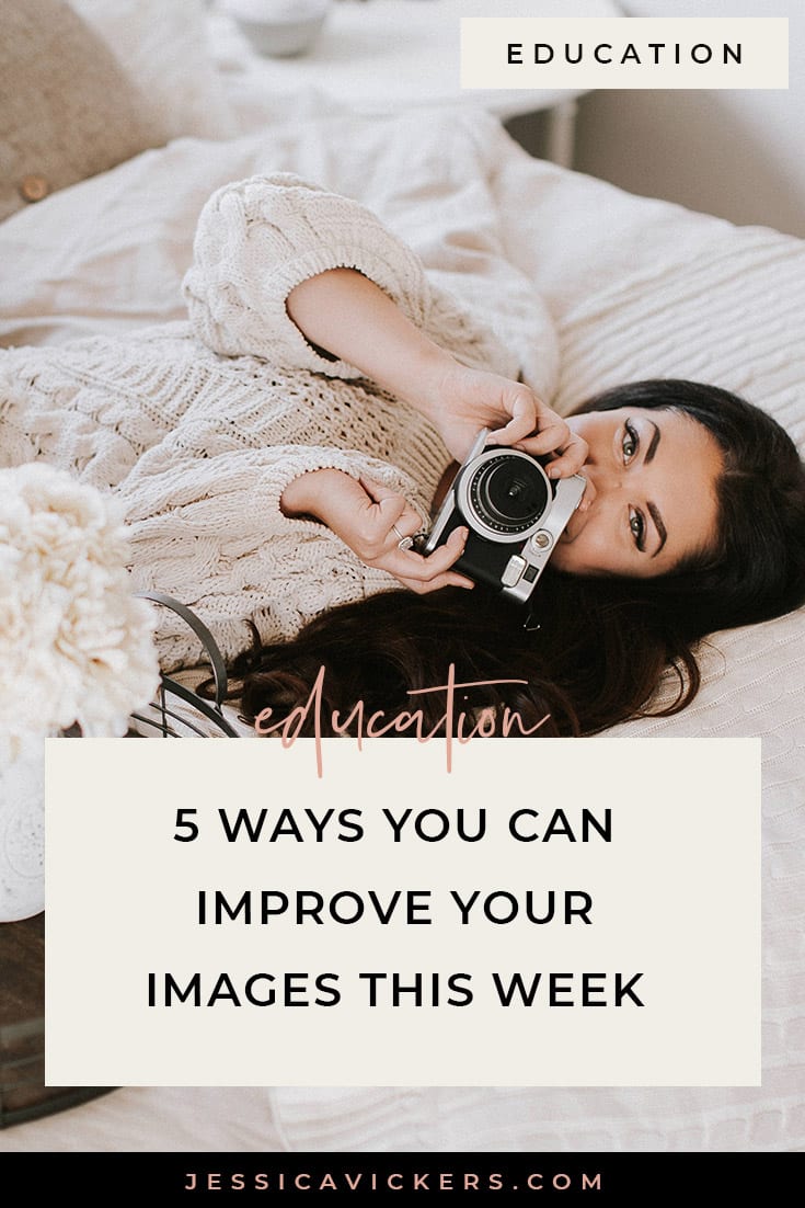 Are you frustrated with your photos, and curious about how to take better ones? Click here for my top tips on how to improve your images by the weekend!