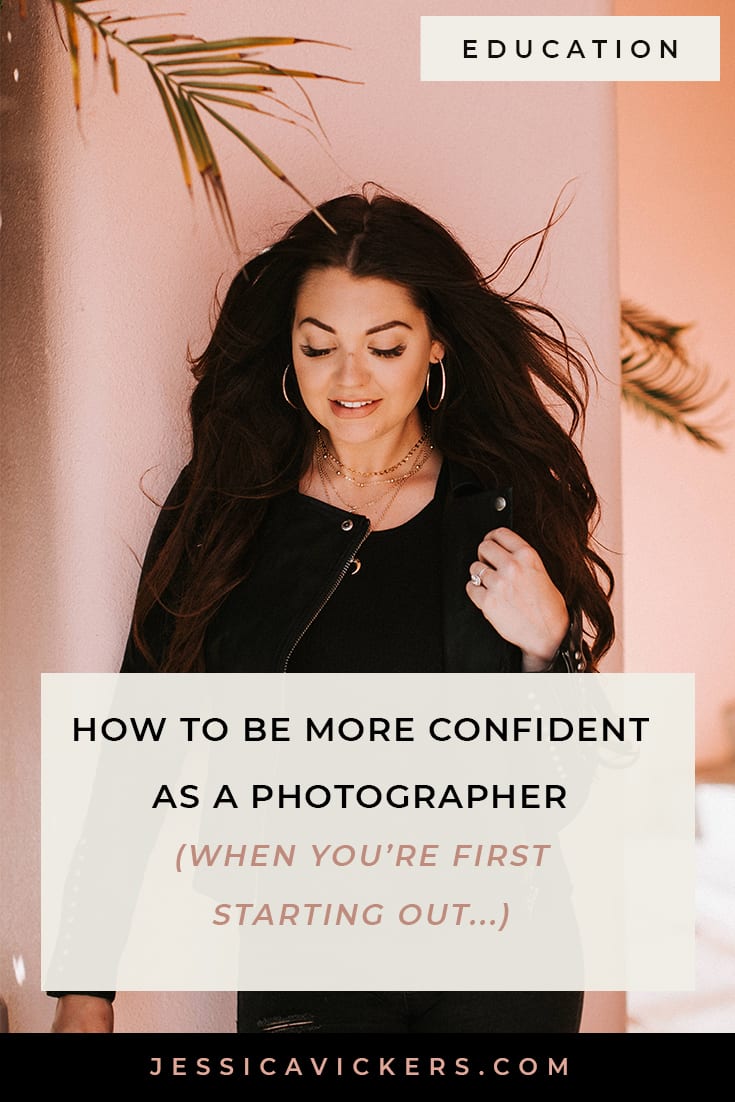Are you struggling with your confidence on photoshoots? Click here for tips on how to be more confident as a photographer when you're first starting out!