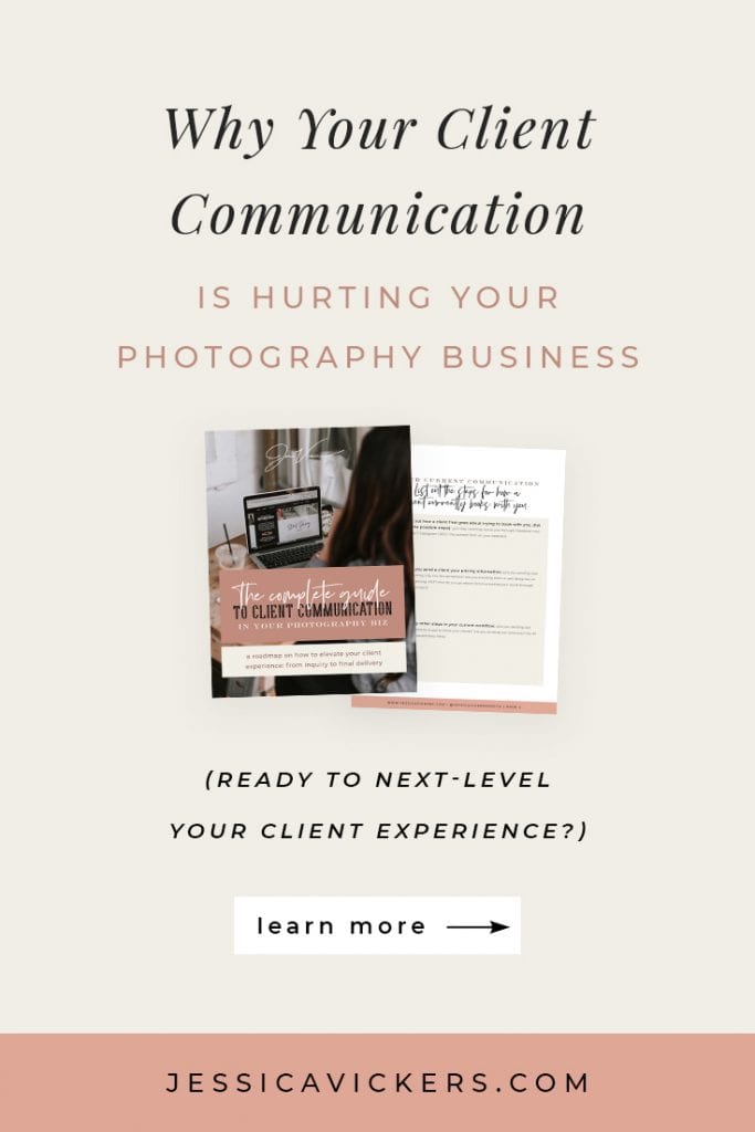Have you ever wondered if your client communication is what's hurting your photography business? Click here to make sure you're not doing these things!